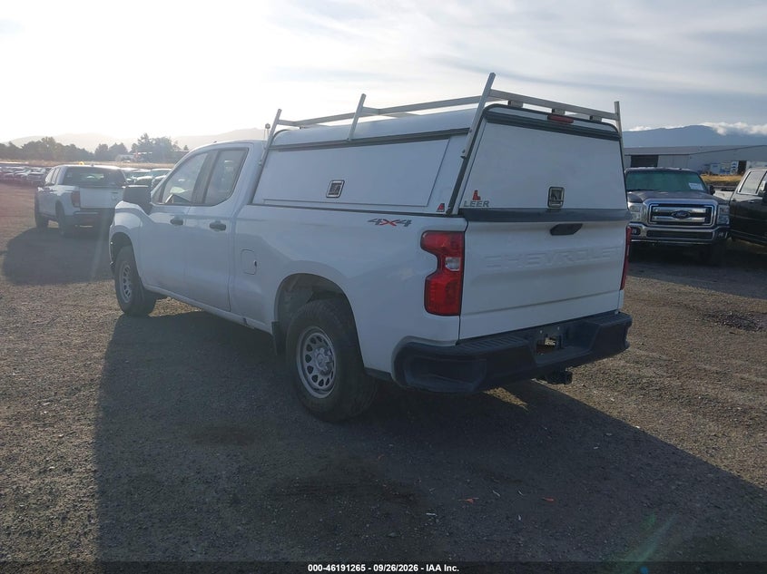 Vin: 1gcryaef5lz322006, lot: 46691149, chevrolet silverado 1500 4wd  standard bed wt 20203