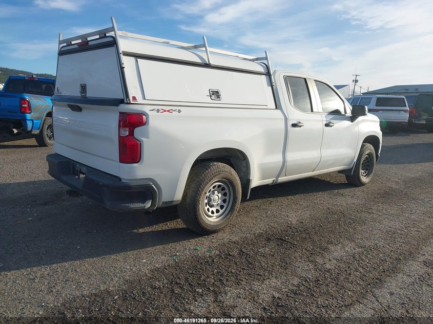 Vin: 1gcryaef5lz322006, lot: 46691149, chevrolet silverado 1500 4wd  standard bed wt 20204