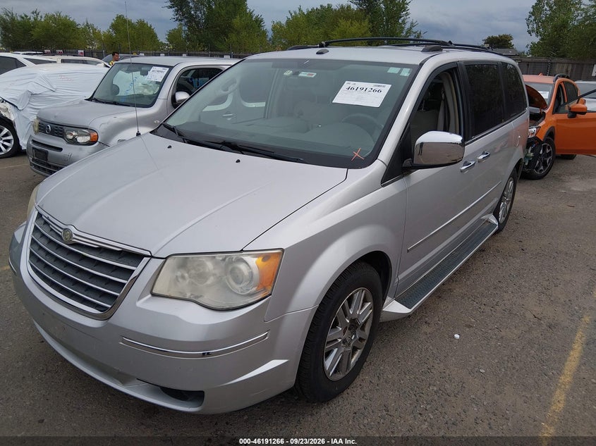 Vin: 2a4rr6dx2ar136414, lot: 46691150, chrysler town & country limited 20102