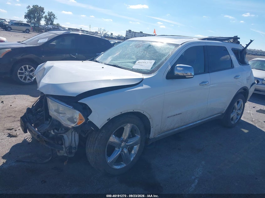 Vin: 1c4rdjeg4dc668637, lot: 46691154, dodge durango citadel 20132