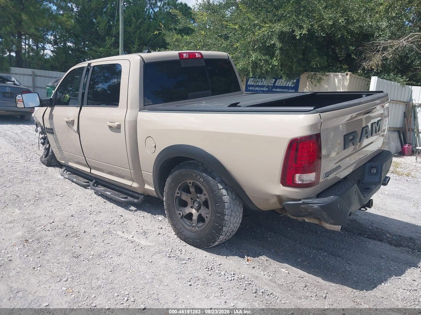 Vin: 1c6rr6yt5hs609803, lot: 46691167, ram 1500 rebel  4x2 5'7 box 20173