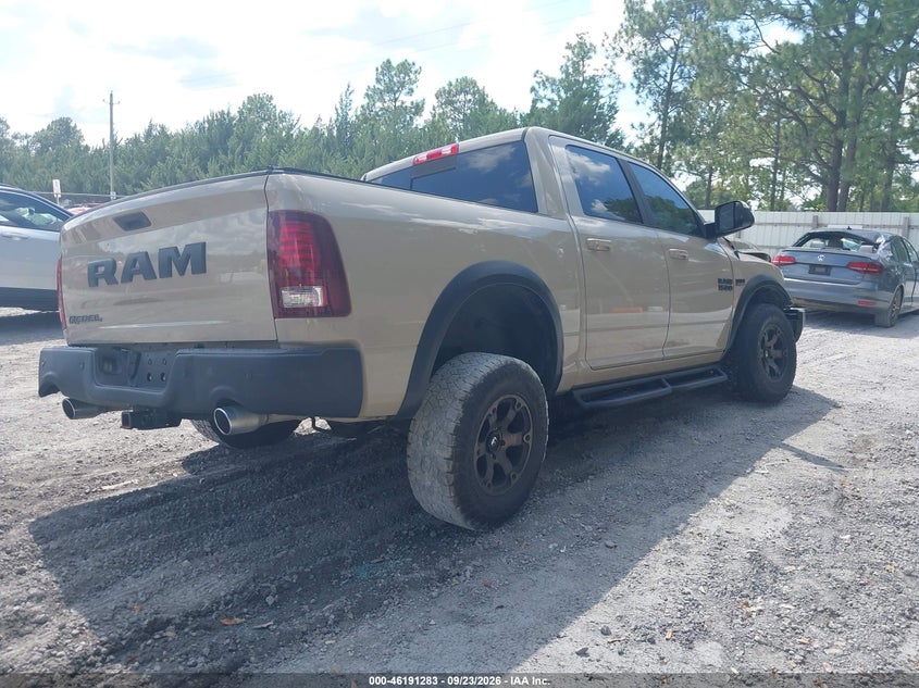 Vin: 1c6rr6yt5hs609803, lot: 46691167, ram 1500 rebel  4x2 5'7 box 20174