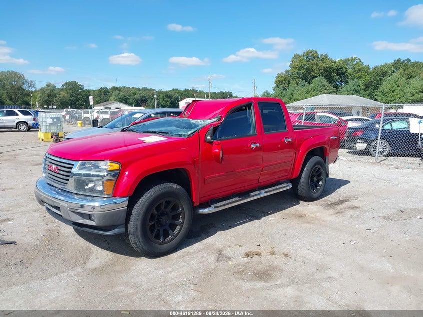 Vin: 1gth6pfexc8129334, lot: 46691173, gmc canyon sle2 20122