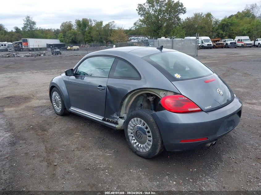 Vin: 3vwj17at4fm614460, lot: 46691192, volkswagen beetle 1.8t 20153