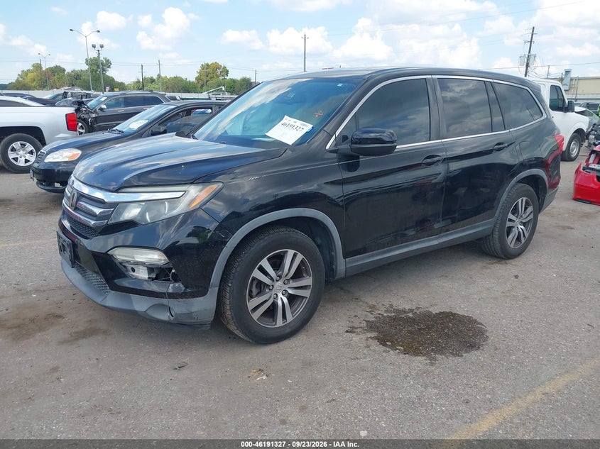 Vin: 5fnyf5h66gb056530, lot: 46691211, honda pilot ex-l 20162