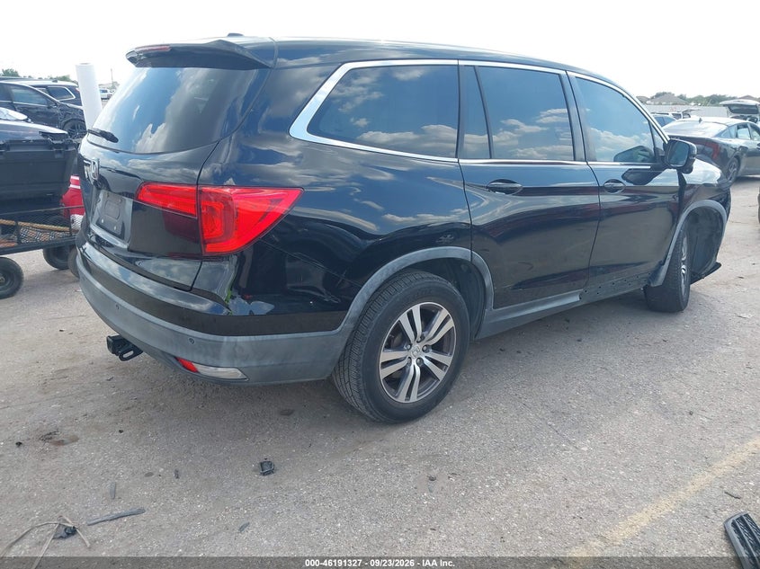 Vin: 5fnyf5h66gb056530, lot: 46691211, honda pilot ex-l 20164