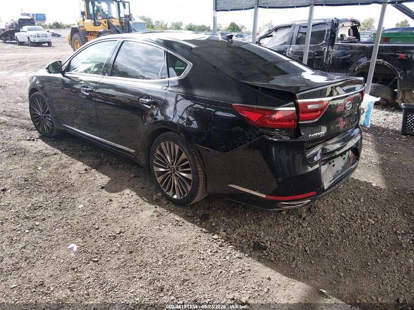 Vin: knalc4j17h5069735, lot: 46691218, kia cadenza limited 20173