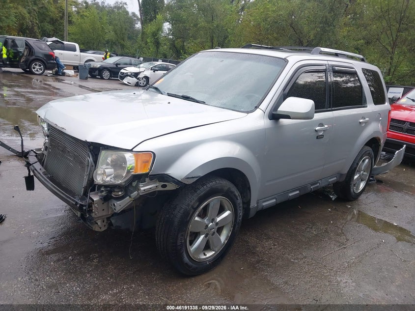 Vin: 1fmcu9eg0ckb03869, lot: 46691222, ford escape limited 20122