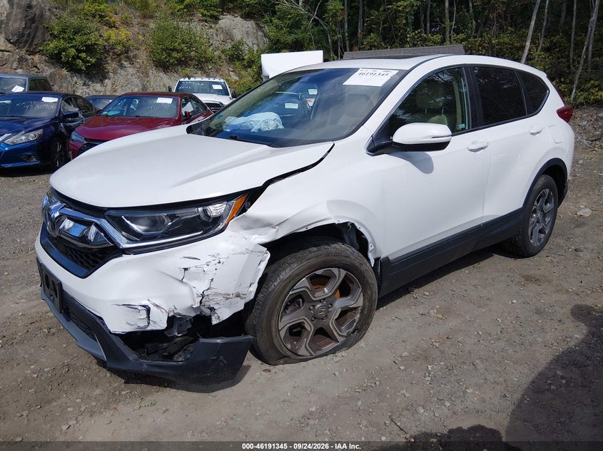 Vin: 2hkrw2h81kh656824, lot: 46691229, honda cr-v ex-l 20192