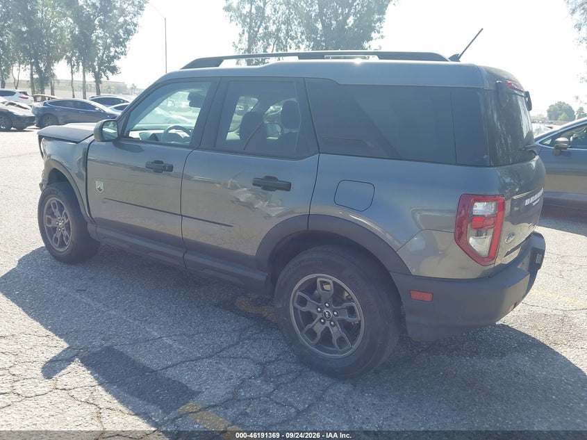 Vin: 3fmcr9b60rrf27991, lot: 46691253, ford bronco sport big bend 20243