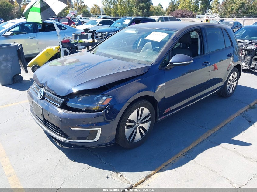 Vin: wvwpp7auxfw911821, lot: 46691254, volkswagen e-golf sel premium 20152