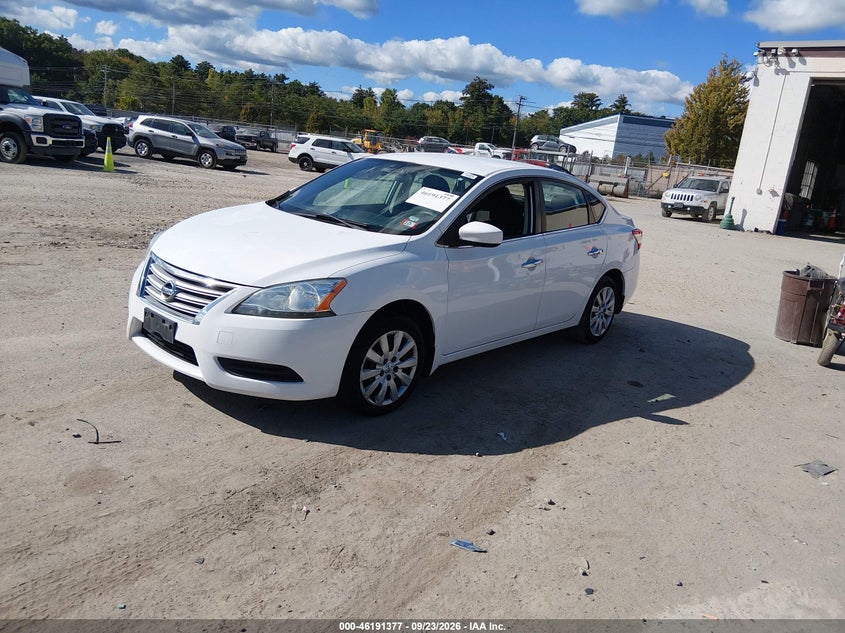 Vin: 3n1ab7ap7fy300025, lot: 46691261, nissan sentra sv 20152