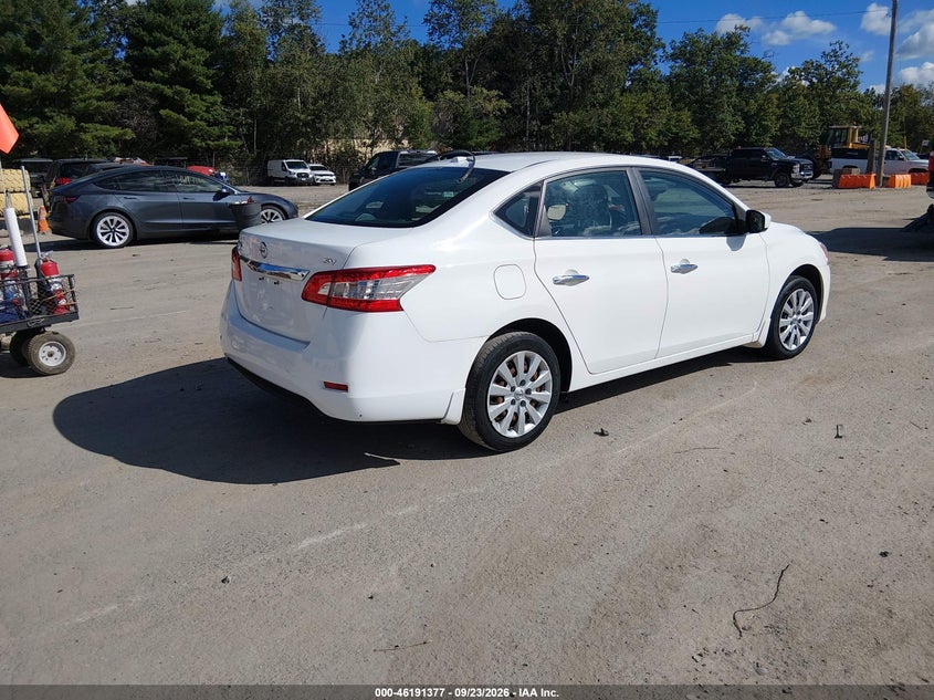 Vin: 3n1ab7ap7fy300025, lot: 46691261, nissan sentra sv 20154