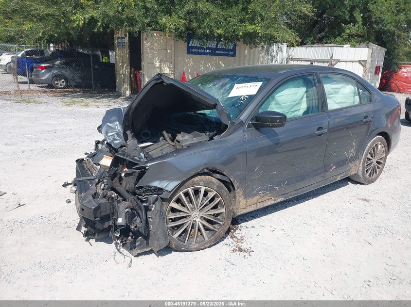 Vin: 3vwd17aj7gm249866, lot: 46691263, volkswagen jetta 1.8t sport 20162