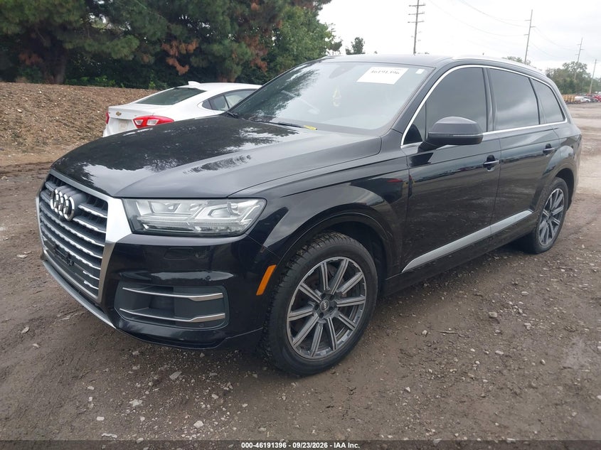 Vin: wa1laaf77hd006672, lot: 46691280, audi q7 3.0t premium 20172