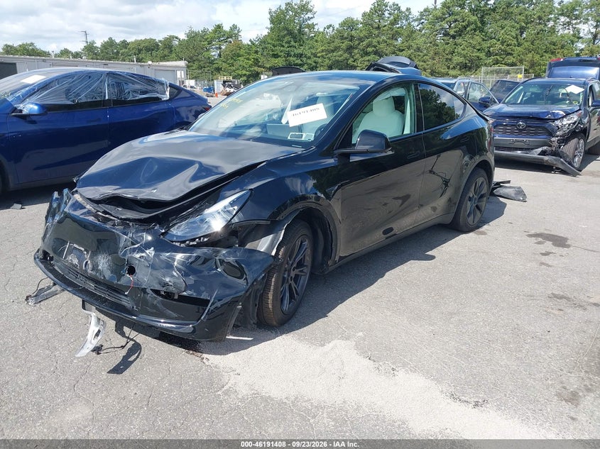 Vin: 7saygdee7sa364852, lot: 46691292, tesla modelo y long range dual motor all-wheel drive 20252
