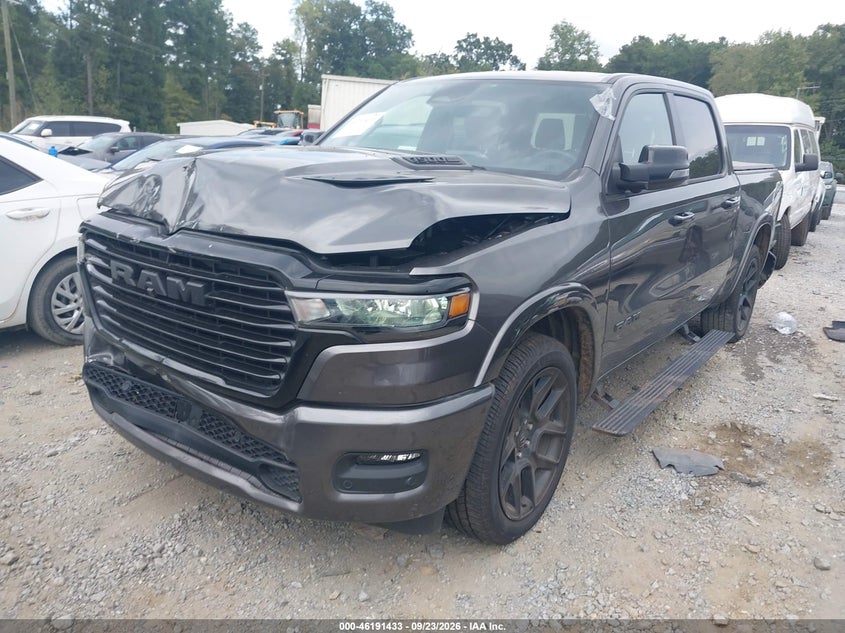 Vin: 1c6srfjp0sn696434, lot: 46691317, ram 1500 laramie  4x4 5'7 box 20252