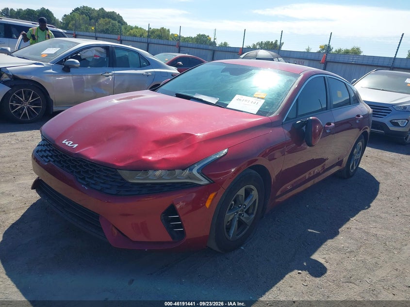 Vin: 5xxg14j23ng100988, lot: 46691325, kia k5 lxs 20222