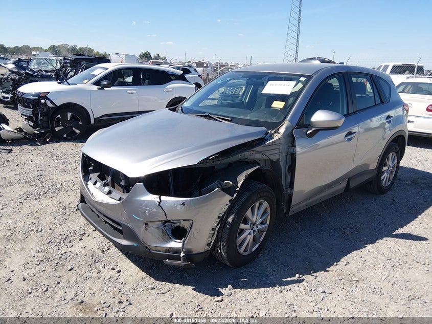 Vin: jm3ke2be6f0445938, lot: 46691340, mazda cx-5 sport 20152