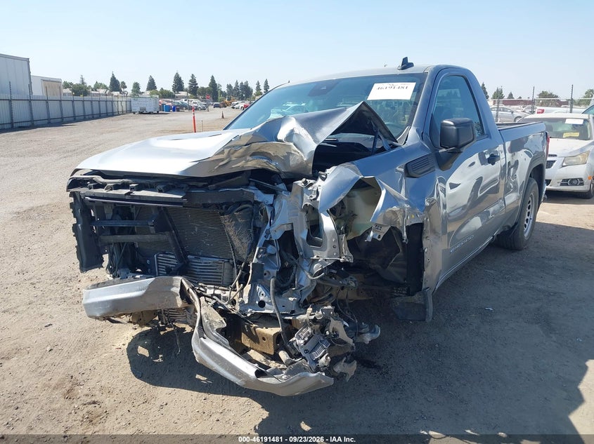 Vin: 3gtnhaek2rg225057, lot: 46691365, gmc sierra 1500 2wd  standard box pro 20242