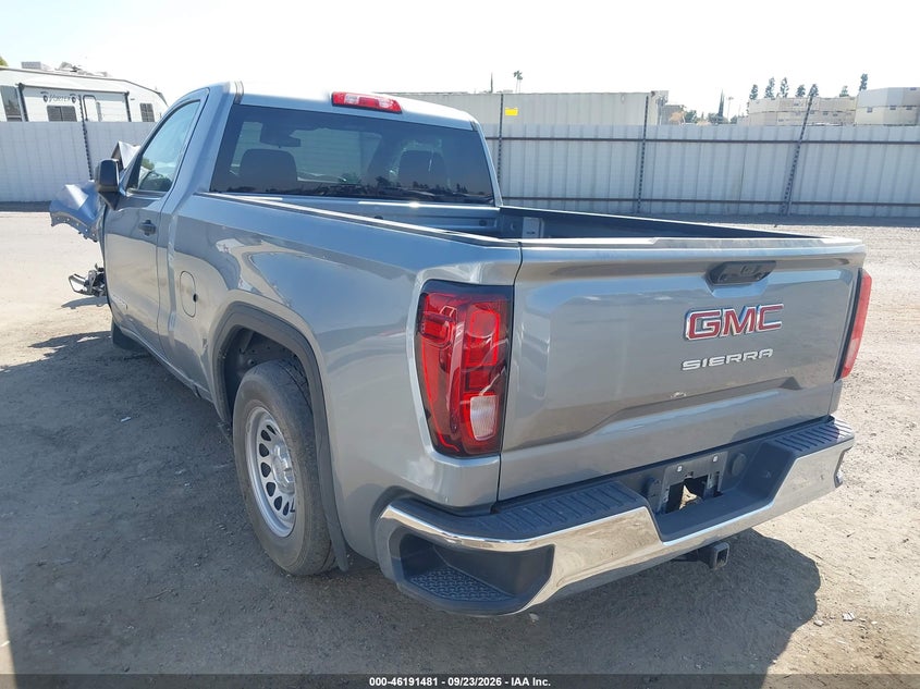 Vin: 3gtnhaek2rg225057, lot: 46691365, gmc sierra 1500 2wd  standard box pro 20243
