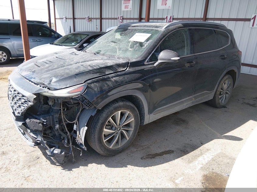 Vin: 5nms5cad6kh052877, lot: 46691377, hyundai santa fe limited 20192