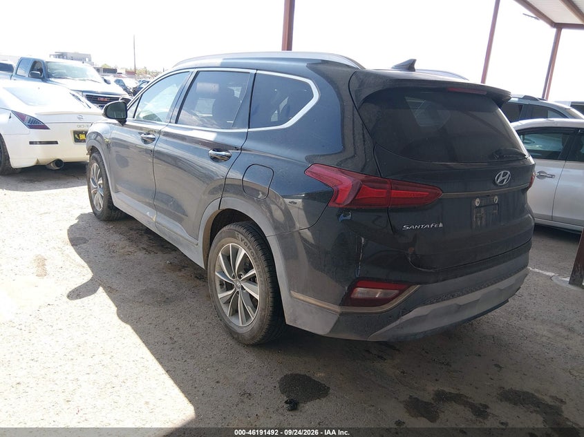 Vin: 5nms5cad6kh052877, lot: 46691377, hyundai santa fe limited 20193