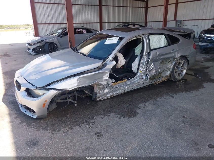 Vin: wba4j1c55kbm12091, lot: 46691382, bmw 430i gran coupe 20192