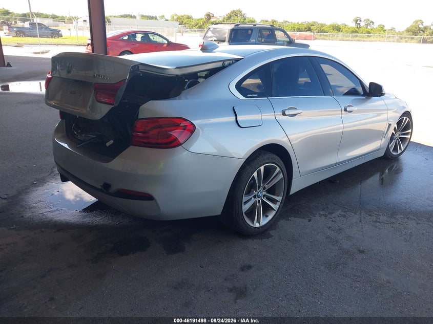 Vin: wba4j1c55kbm12091, lot: 46691382, bmw 430i gran coupe 20194