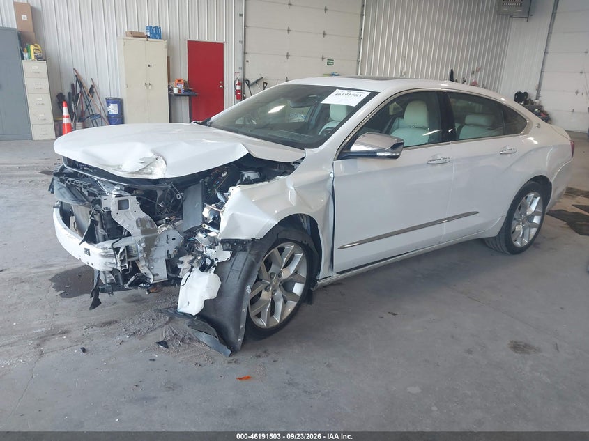 Vin: 2g1145s38h9184952, lot: 46691387, chevrolet impala 2lz 20172