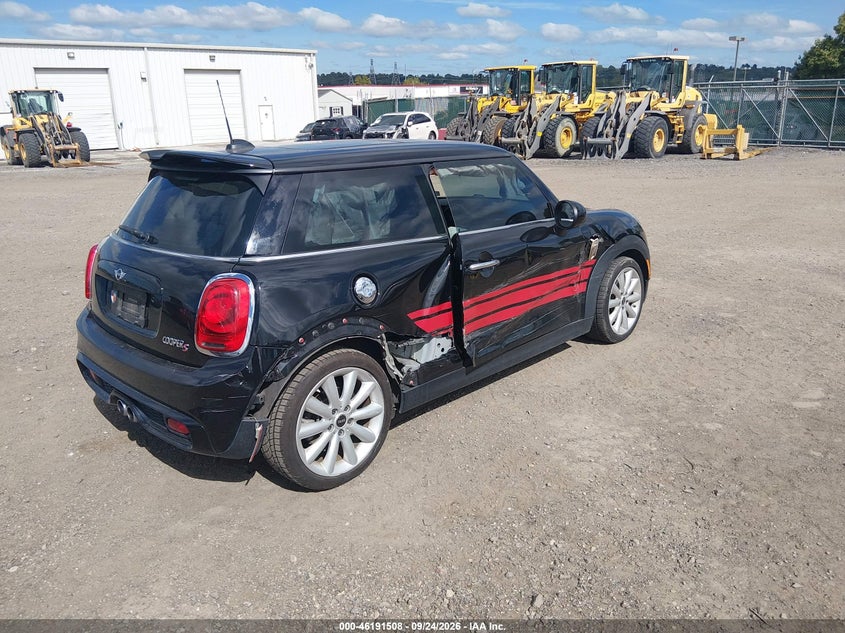 Vin: wmwxp7c5xf2a58575, lot: 46691392, mini hardtop cooper s 20154