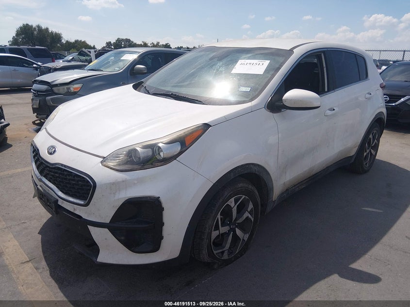 Vin: kndpm3ac4m7916030, lot: 46691397, kia sportage lx 20212