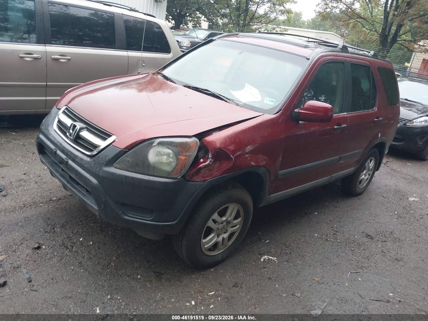 2003 Honda Cr-V Ex, Обычный износ, IAAI, VIN SHSRD78893U129979 — фото 2