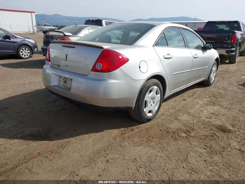 PONTIAC G6 2006 VIN 1G2ZF55B864242439