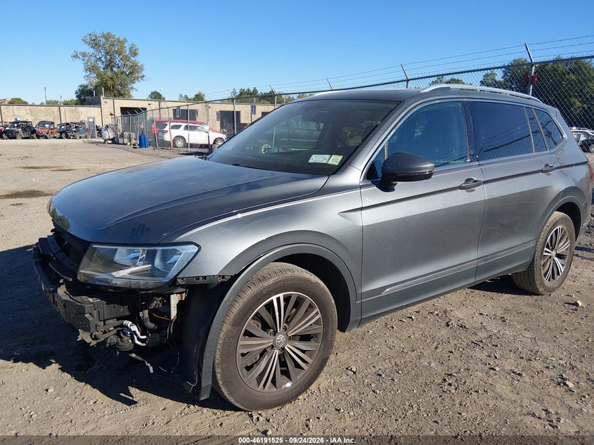 Vin: 3vv2b7ax6jm131960, lot: 46691409, volkswagen tiguan 2.0t se/2.0t sel 20182