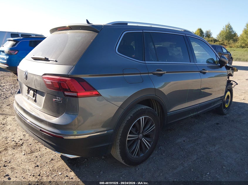 Vin: 3vv2b7ax6jm131960, lot: 46691409, volkswagen tiguan 2.0t se/2.0t sel 20184