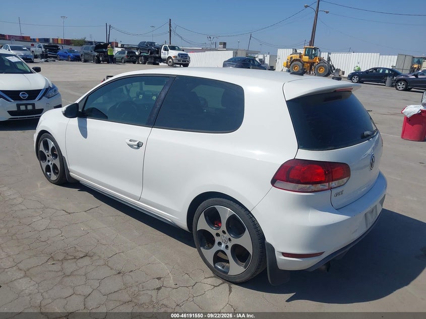 Vin: wvwfd7aj5bw159837, lot: 46691434, volkswagen gti 2-door 20113