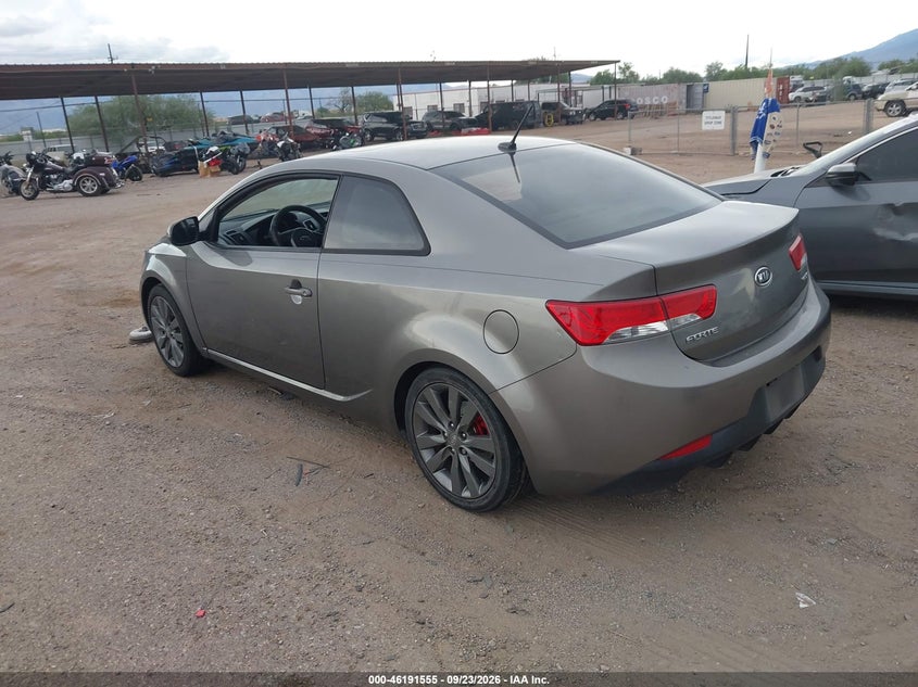 Vin: knafw6a36b5433166, lot: 46691439, kia forte koup sx 20113