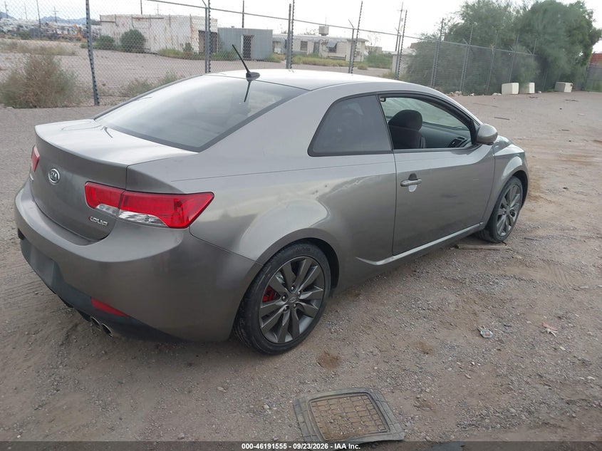 Vin: knafw6a36b5433166, lot: 46691439, kia forte koup sx 20114