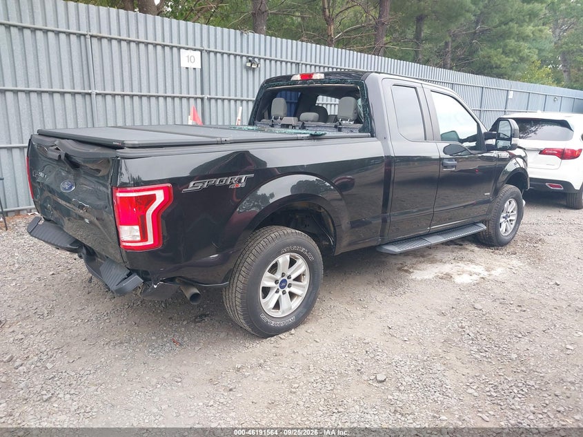 Vin: 1ftfx1eg7fkf11199, lot: 46691448, ford f-150 xl 20154