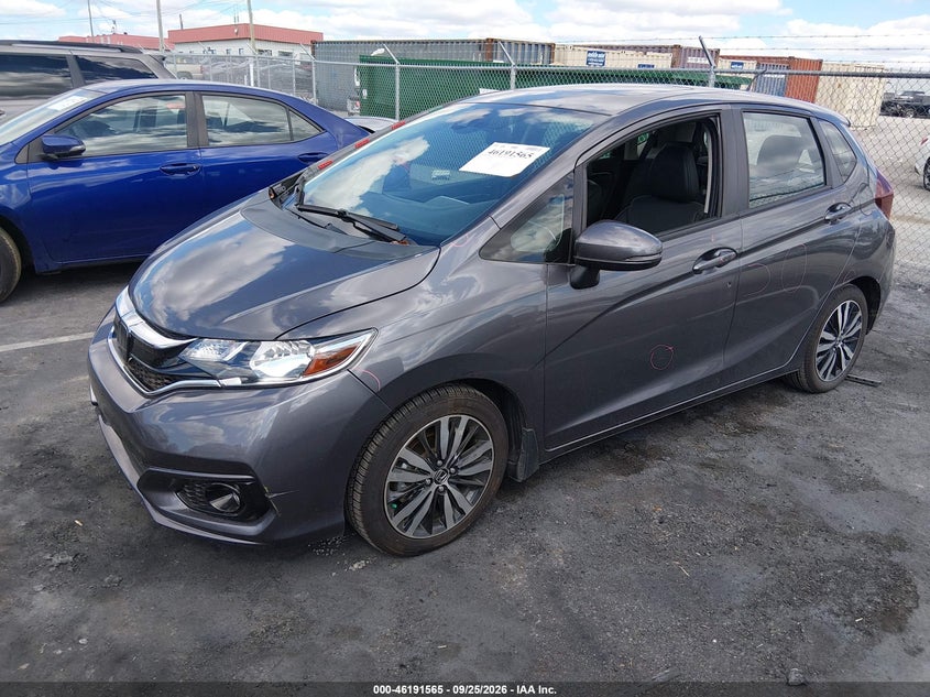 2020 Honda Fit Ex-L, Right Side, IAAI, VIN 3HGGK5H94LM718582 — photo 2