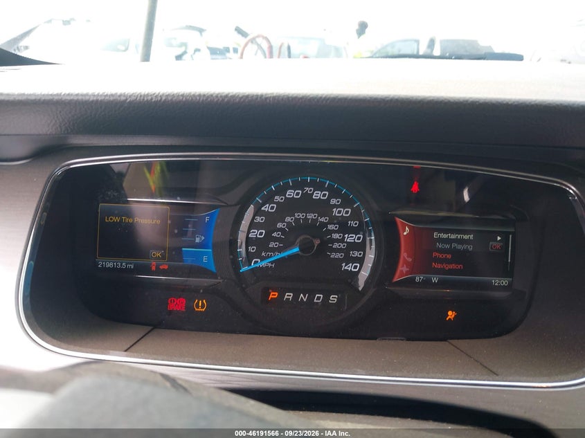 FORD TAURUS 2013 VIN 1FAHP2E87DG192836