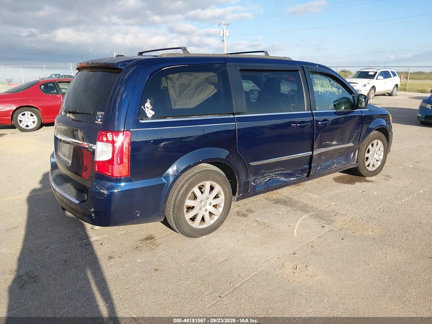 Vin: 2c4rc1bg6fr538330, lot: 46691451, chrysler town & country touring 20154