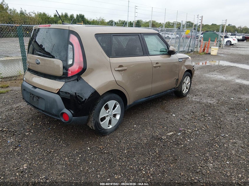 Vin: kndjn2a22e7098254, lot: 46691466, kia soul 20144