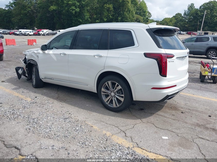 Vin: 1gykpcrs6nz142490, lot: 46691468, cadillac xt6 fwd premium luxury 20223