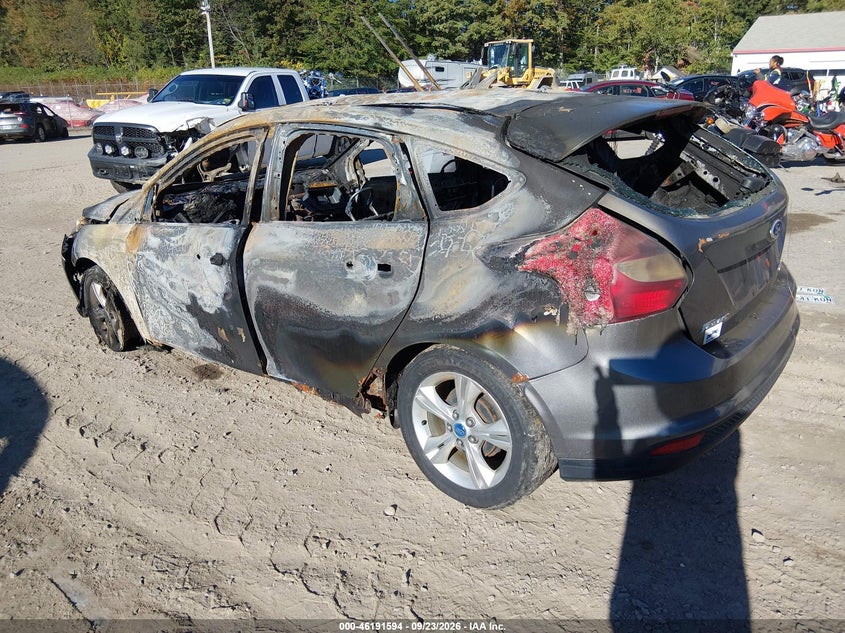 Vin: 1fadp3k26dl341121, lot: 46691478, ford focus se 20133