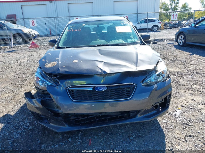 SUBARU IMPREZA 2018 VIN 4S3GTAA64J3708279