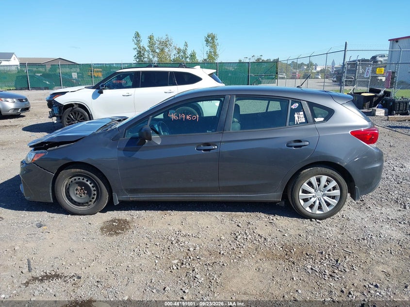 SUBARU IMPREZA 2018 VIN 4S3GTAA64J3708279