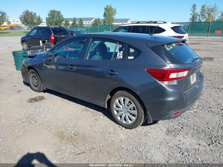 Vin: 4s3gtaa64j3708279, lot: 46691485, subaru impreza 2.0i 20183