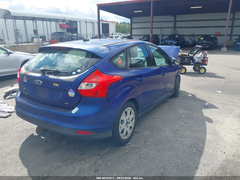 Vin: 1fahp3k24cl282294, lot: 46691495, ford focus se 20124